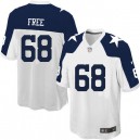 Youth Nike Dallas Cowboys &68 Doug Free Elite White Throwback Alternate NFL Jersey