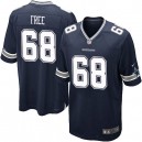 Youth Nike Dallas Cowboys &68 Doug Free Elite Navy Blue Team Color NFL Jersey