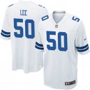 Youth Nike Dallas Cowboys &50 Sean Lee Elite White NFL Jersey