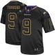 Men Nike Baltimore Ravens &9 Justin Tucker Elite Lights Out Black NFL Jersey