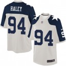 Youth Nike Dallas Cowboys &94 Charles Haley Elite White Throwback Alternate NFL Jersey