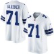 Youth Nike Dallas Cowboys &71 Ben Gardner Elite White NFL Jersey