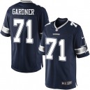Youth Nike Dallas Cowboys &71 Ben Gardner Elite Navy Blue Team Color NFL Jersey