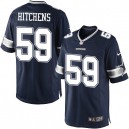Youth Nike Dallas Cowboys &59 Anthony Hitchens Elite Navy Blue Team Color NFL Jersey