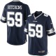 Youth Nike Dallas Cowboys &59 Anthony Hitchens Elite Navy Blue Team Color NFL Jersey