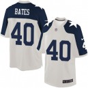 Youth Nike Dallas Cowboys &40 Bill Bates Elite White Throwback Alternate NFL Jersey