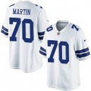 Youth Nike Dallas Cowboys &70 Zack Martin Elite White NFL Jersey