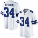 Youth Nike Dallas Cowboys &34 Ryan Williams Elite White NFL Jersey