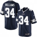 Youth Nike Dallas Cowboys &34 Ryan Williams Elite Navy Blue Team Color NFL Jersey