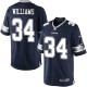 Youth Nike Dallas Cowboys &34 Ryan Williams Elite Navy Blue Team Color NFL Jersey