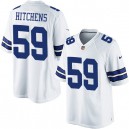 Youth Nike Dallas Cowboys &59 Anthony Hitchens Elite White NFL Jersey