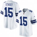 Youth Nike Dallas Cowboys &15 Devin Street Elite White NFL Jersey