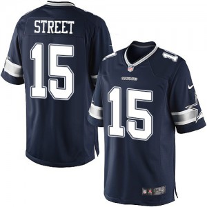Jeunes Cowboys de Dallas Nike # 15, rue Devin élite bleu marine équipe NFL Maillot Magasin de couleur