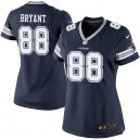 Women Nike Dallas Cowboys &88 Dez Bryant Elite Navy Blue Team Color NFL Jersey