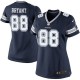 Women Nike Dallas Cowboys &88 Dez Bryant Elite Navy Blue Team Color NFL Jersey