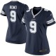 Women Nike Dallas Cowboys &9 Tony Romo Elite Navy Blue Team Color NFL Jersey