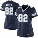 Women Nike Dallas Cowboys &82 Jason Witten Elite Navy Blue Team Color NFL Jersey