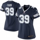 Women Nike Dallas Cowboys &39 Brandon Carr Elite Navy Blue Team Color NFL Jersey