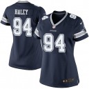 Women Nike Dallas Cowboys &94 Charles Haley Elite Navy Blue Team Color NFL Jersey