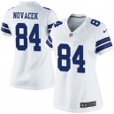 Women Nike Dallas Cowboys &84 Jay Novacek Elite White NFL Jersey
