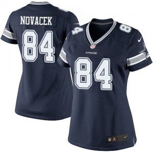 Femmes Nike Dallas Cowboys # 84 Jay Novacek Élite bleu marine équipe NFL Maillot Magasin de couleur