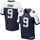 Men Nike Dallas Cowboys &9 Tony Romo Elite Navy Blue Throwback Alternate NFL Jersey