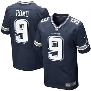 Hommes Nike Dallas Cowboys # 9 Tony Romo Élite bleu marine équipe NFL Maillot Magasin de couleur Hommes Nike Dallas Cowboys # 9 Tony Romo Élite bleu marine équipe NFL Maillot Magasin de couleur