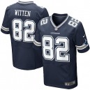 Men Nike Dallas Cowboys &82 Jason Witten Elite Navy Blue Team Color NFL Jersey