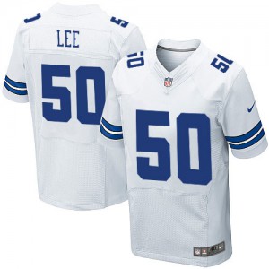 Hommes Nike Dallas Cowboys # 50 Sean Lee Élite blanc NFL Maillot Magasin