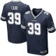 Men Nike Dallas Cowboys &39 Brandon Carr Elite Navy Blue Team Color NFL Jersey