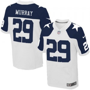 Hommes Nike Dallas Cowboys # 29 DeMarco Murray élite blanche Throwback alternent NFL Maillot Magasin