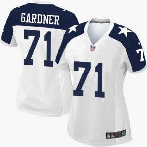 Femmes Nike Dallas Cowboys # 71 Ben Gardner élite blanche Throwback alternent NFL Maillot Magasin Femmes Nike Dallas Cowboys # 71 Ben Gardner élite blanche Throwback alternent NFL Maillot Magasin