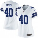 Women Nike Dallas Cowboys &40 Bill Bates Elite White NFL Jersey