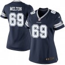 Women Nike Dallas Cowboys &69 Henry Melton Elite Navy Blue Team Color NFL Jersey