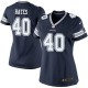 Women Nike Dallas Cowboys &40 Bill Bates Elite Navy Blue Team Color NFL Jersey