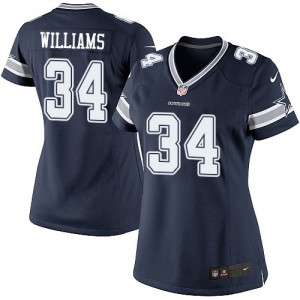 Femmes Nike Dallas Cowboys # 34 Ryan Williams Élite bleu marine équipe NFL Maillot Magasin de couleur Femmes Nike Dallas Cowboys # 34 Ryan Williams Élite bleu marine équipe NFL Maillot Magasin de couleur