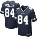 Men Nike Dallas Cowboys &84 Jay Novacek Elite Navy Blue Team Color NFL Jersey