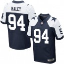 Men Nike Dallas Cowboys &94 Charles Haley Elite Navy Blue Throwback Alternate NFL Jersey