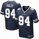 Men Nike Dallas Cowboys &94 Charles Haley Elite Navy Blue Team Color NFL Jersey