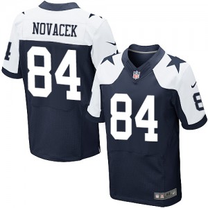 Hommes Nike Dallas Cowboys # 84 Jay Novacek Élite bleu marine Throwback alternent NFL Maillot Magasin