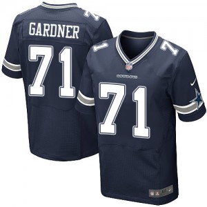Hommes Nike Dallas Cowboys # 71 Ben Gardner élite bleu marine équipe NFL Maillot Magasin de couleur