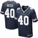 Men Nike Dallas Cowboys &40 Bill Bates Elite Navy Blue Team Color NFL Jersey