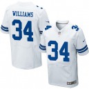 Men Nike Dallas Cowboys &34 Ryan Williams Elite White NFL Jersey