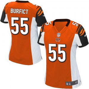 Femmes Nike Cincinnati Bengals # 55 Vontaze Burfict élite Orange alternent NFL Maillot Magasin Femmes Nike Cincinnati Bengals # 55 Vontaze Burfict élite Orange alternent NFL Maillot Magasin