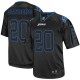 Men Nike Detroit Lions &20 Barry Sanders Elite Lights Out Black NFL Jersey