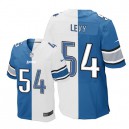 Men Nike Detroit Lions &54 DeAndre Levy Elite Team/Road Two Tone NFL Jersey