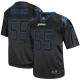Men Nike Detroit Lions &55 Stephen Tulloch Elite Lights Out Black NFL Jersey