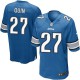 Youth Nike Detroit Lions &27 Glover Quin Elite Light Blue Team Color NFL Jersey