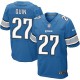 Men Nike Detroit Lions &27 Glover Quin Elite Light Blue Team Color NFL Jersey
