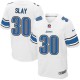 Men Nike Detroit Lions &30 Darius Slay Elite White NFL Jersey